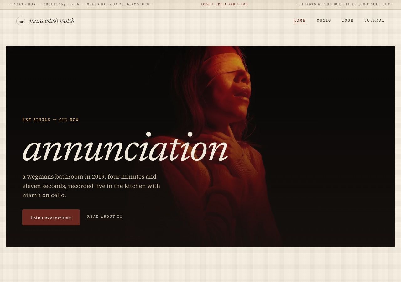 Mara Eilish Walsh — chamber folk site